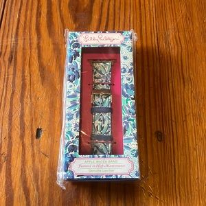 Lilly Pulitzer Apple Watch Band - genuine leather